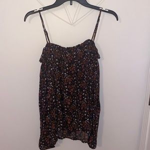 Forever 21 floral off the shoulder blouse
